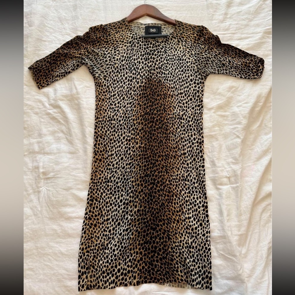Dolce & Gobbana ladies dress 100% wool size 36